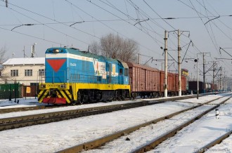 CKD6E-2056 на станции Алматы-1, 10.02.18г
