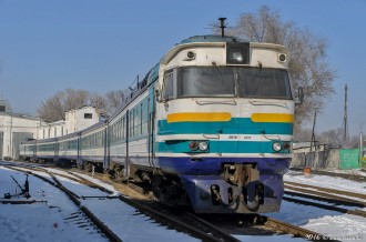 Дизель-поезд DR1B-3717, 21.01.16г