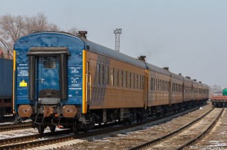 Восемь вагонов взятых в аренду из Латвии, 18.02.16г