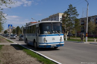 ЛАЗ-695 P718AU г. Рудный, 27.04.16г