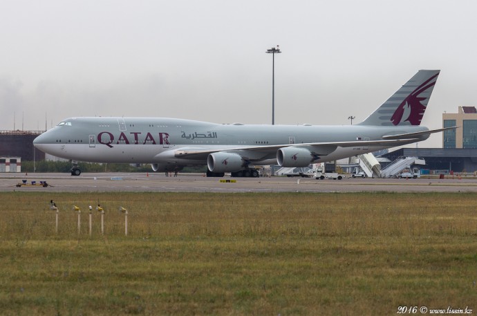 A7-HHE Qatar Amiri Flight Boeing 747-800, 28.09.16