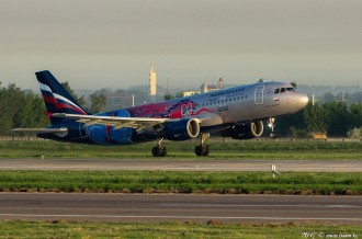 VP-BWE Aeroflot Airbus A320, 14.05.17
