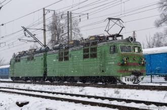 ВЛ80С-1840 на станции Алматы-1, 16.01.20г