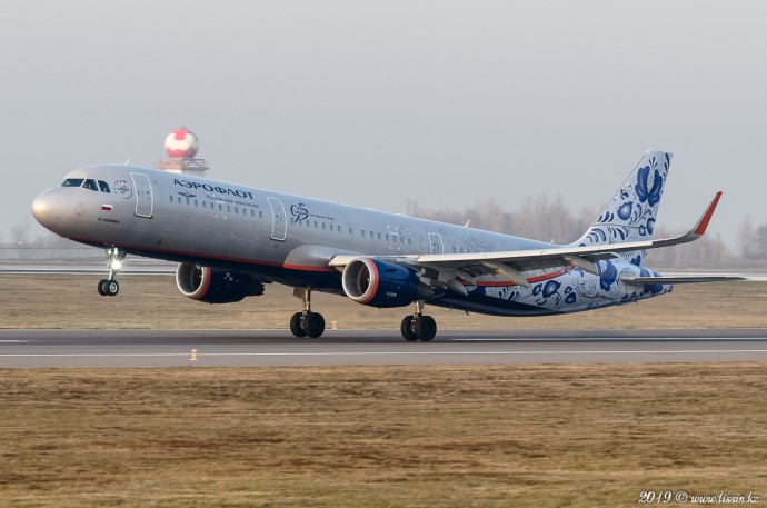 VP-BEE Airbus A321 Aeroflot, 17.11.19