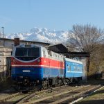ТЭП33АС-0023 на станции Алматы-1, 09.11.19г.