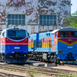 ТЭ33АС-0181 и 2ТЭ10МККН-0925 в депо станции Балхаш, 23.07.2025г.